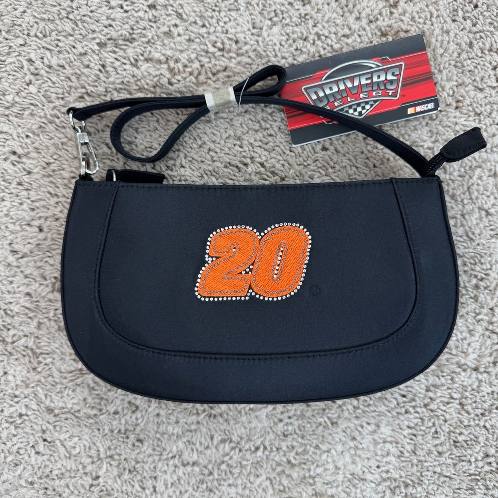 Tony‎ Stewart Purse Drivers Select NASCAR 20 Rhinestone Black Shoulder Bag